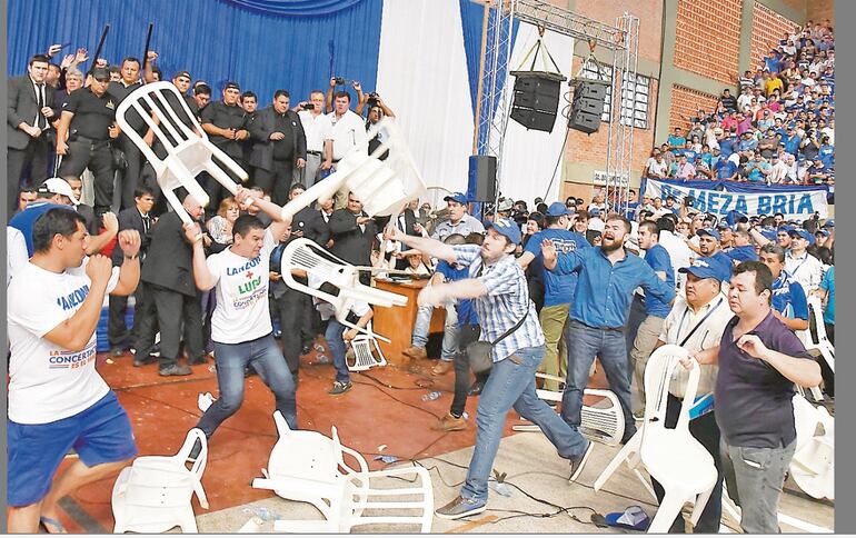 Incidentada convención de Febrero de 2017 (archivo)