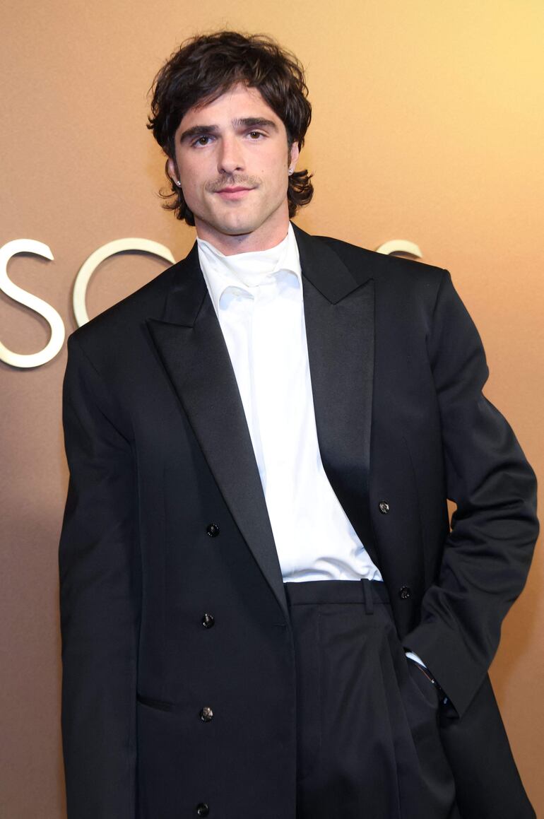 Jacob Elordi en la alfombra roja de los Governors Awards, celebrados anoche en Los Ángeles.