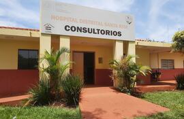 El herido fue trasladado al Hospital Distrital de Santa Rita donde quedó internado.