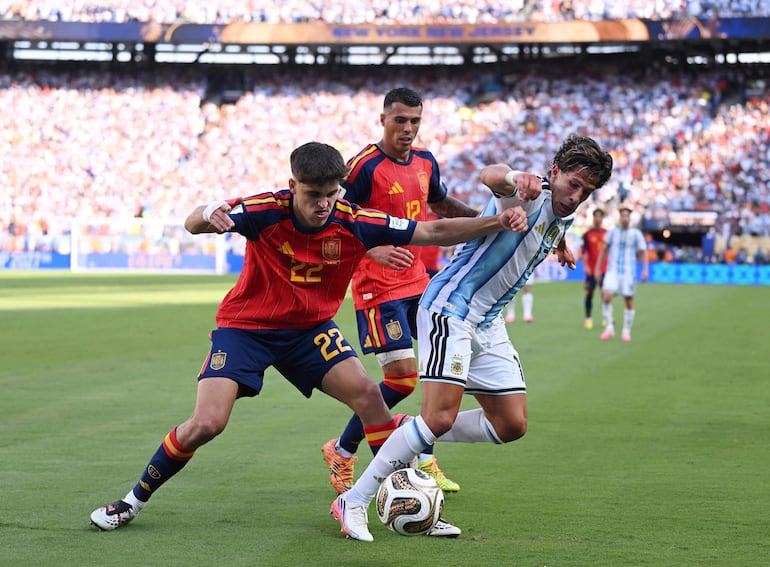 Un partido parejo que se definió sobre el final.