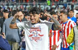 Gustavo Raúl Gómez Portillo (32 años), capitán de la Albirroja y de Palmeiras.