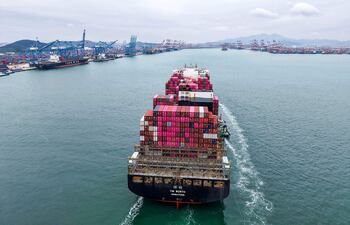 Imagen de referencia de un barco chino.