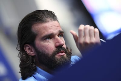 Alisson Becker (33 años), arquero titular de la selección brasileña.