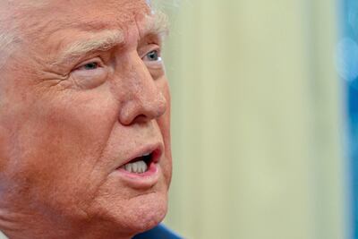 Donald Trump, presidente de Estados Unidos.