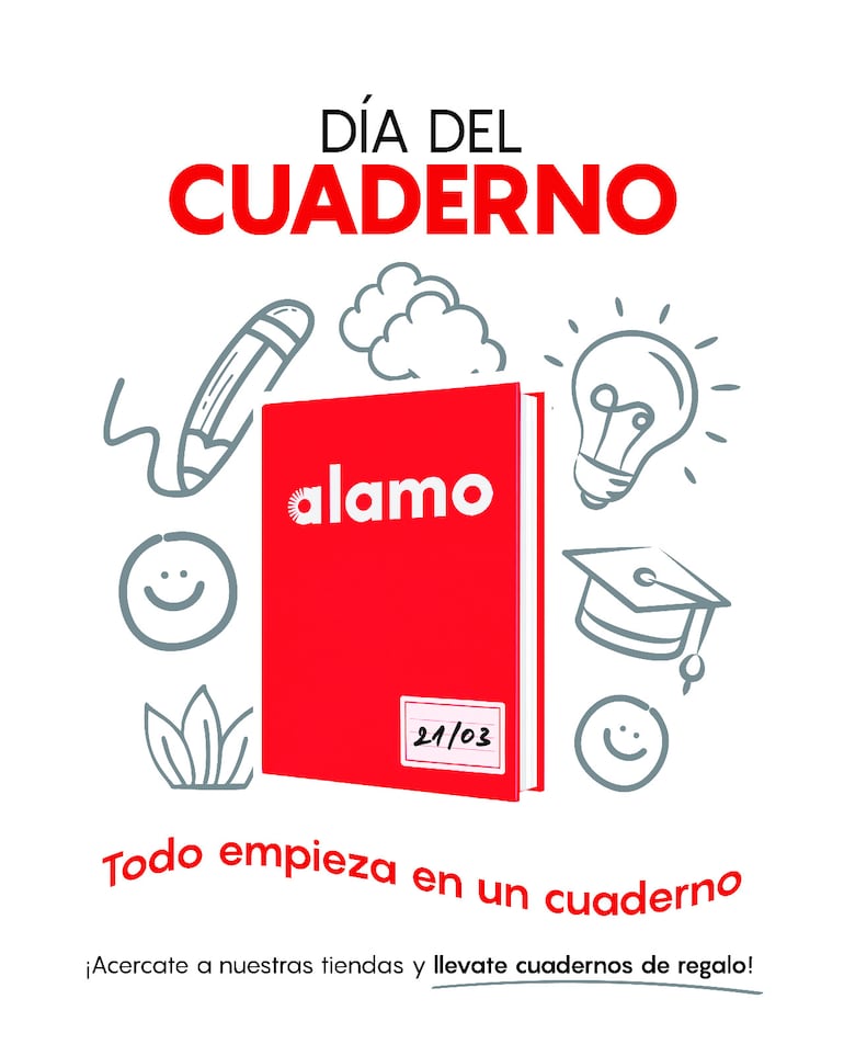 ALAMO anuncia la creación del primer Día Nacional del Cuaderno en Paraguay, que se celebrará el próximo 21 de marzo.