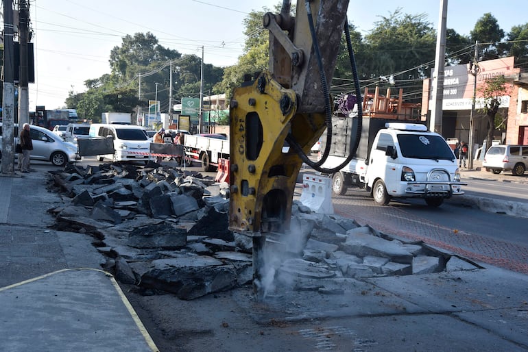 Zona de obras