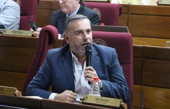 Ever Villalba, senador del PLRA.
