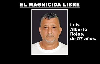 Luis Alberto Rojas, liberado ayer tras 25 años preso.