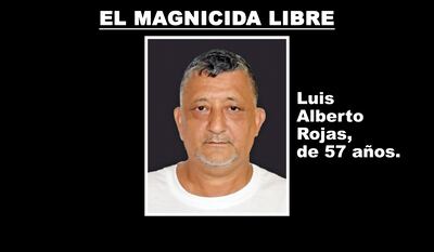 Luis Alberto Rojas, liberado ayer tras 25 años preso.
