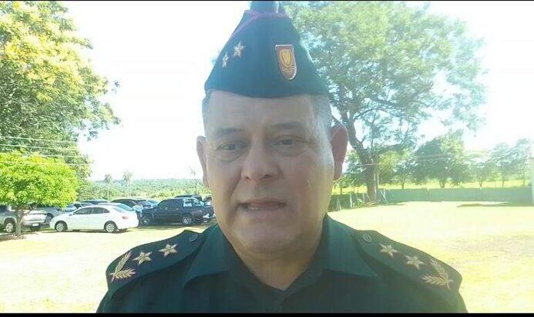 El comandante de la 3ª División de Caballería, Gral. de Brigada Víctor Urdapilleta, habló de la idea de ir aumentando la cantidad de aspirantes para los próximos años. 
