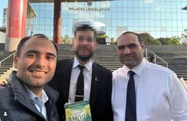 Jorge Bogarín (izquierda) y Lucas Chalub, hombre de su confianza, catedrático de Derecho UNA y director de Recursos Humanos del rectorado.