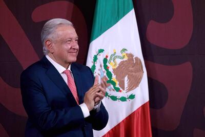 El presidente mexicano Andrés Manuel López Obrador.