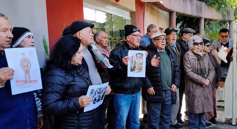 Miembros de las Ligas Agrarias Cristianas (LAC) vienen luchando por el esclarecimiento y la sanción de los delitos de lesa humanidad en Paraguay.