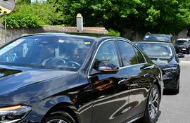 Delegación de Irán llega a la reunión con representantes de Estados Unidos sobre el acuerdo nuclear.