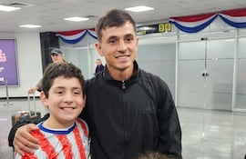Andrés Cubas, futbolista de la selección paraguaya.