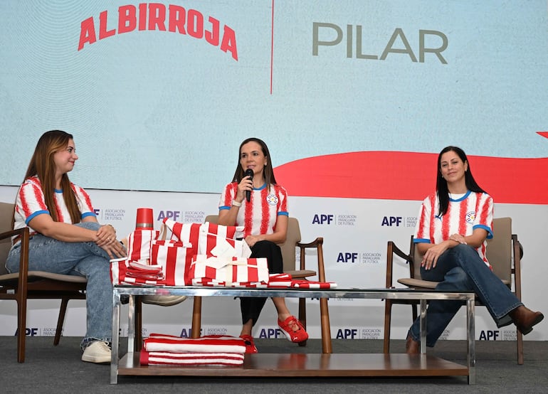 Fátima Riveros, Silvia Caballero y Karen Barreto hablaron sobre alianza entre la APF y Manufactura Pilar.