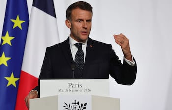 Emmanuel Macron, presidente de Francia.