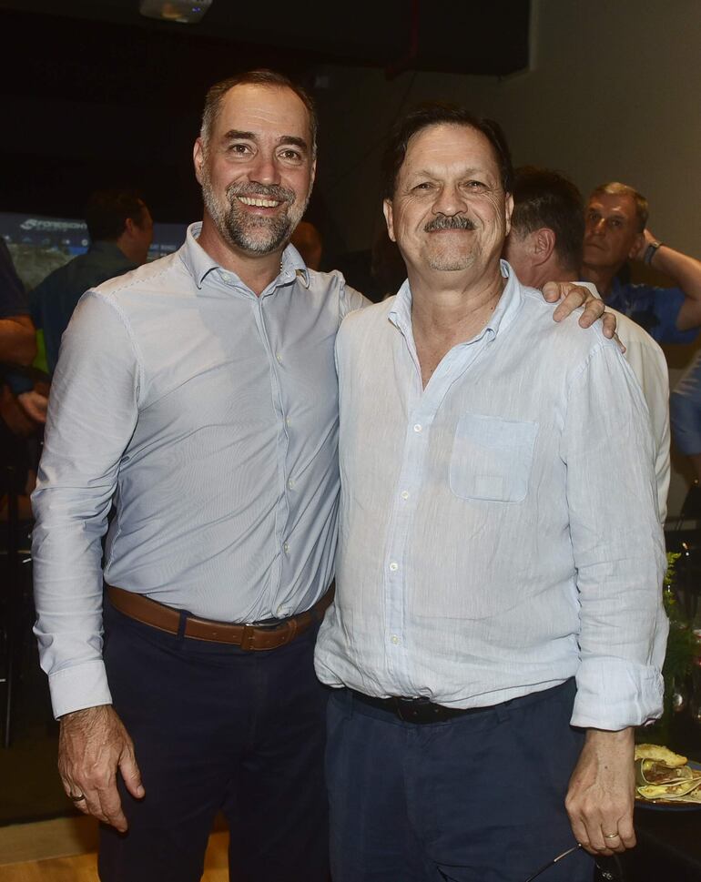 Sergio Fiore y Francisco Kapli. 