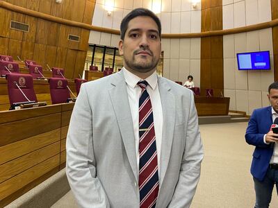 El diputado Mauricio Espínola (ANR-FR).