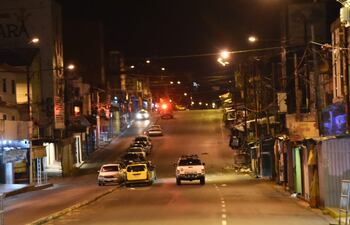La Policía reforzó la patrulla en la zona del Mercado.