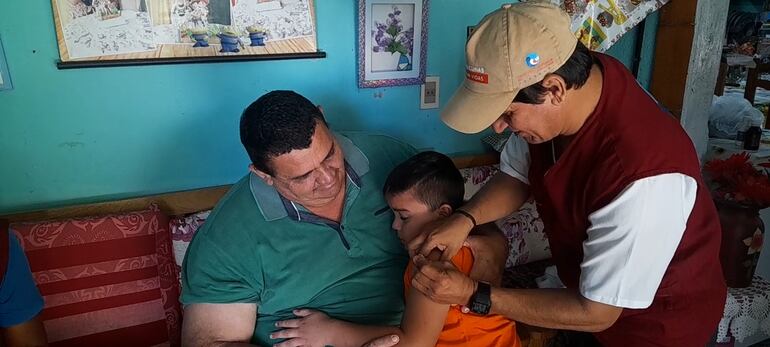 La vacunacion contra la influenza, tambièn se da para los mas pequeños.