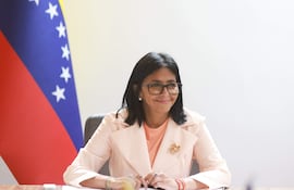 La presidenta encargada de Venezuela, Delcy Rodríguez