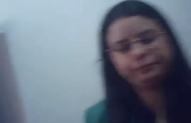 Captura de pantalla del video grabado a la la Fiscal Gloria Rojas.