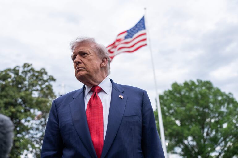 Donald J. Trump, presidente de Estados Unidos. 