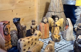 Pesebre paraguayo se exhibe en Roma.