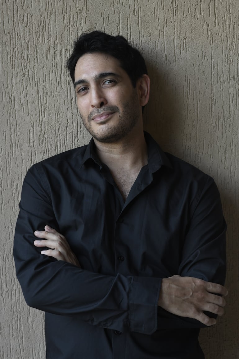 Diego Mongelós, actor y director de teatro.