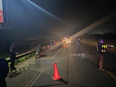 El motociclista brasileño murió en el acto tras ser atropellado.