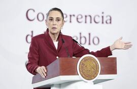 Claudia Sheinbaum, presidenta de México.