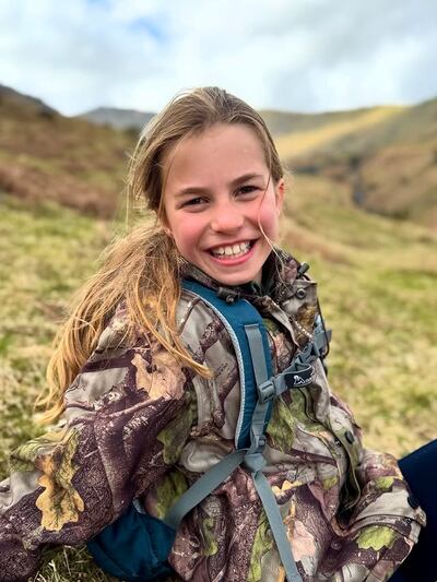 La princesa Charlotte hoy cumple 10 años. Esta bella imagen fue captada por su madre, Kate Middleton.