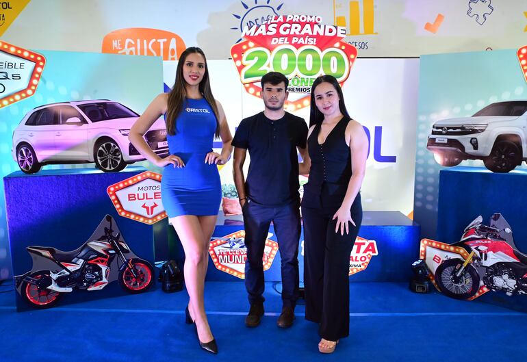 Marcelo Sosa y Pamela Bordón.