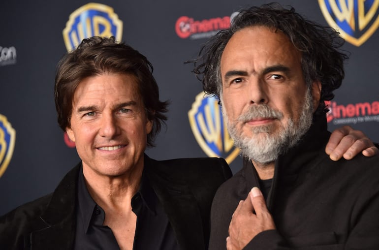 Tom Cruise y Alejandro González Iñárritu presentan 'Digger' en CinemaCon.