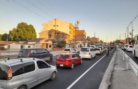 Tránsito en zona del túnel de Tres Bocas. (Imagen de referencia)