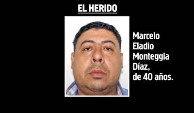 Marcelo Eladio Monteggia Díaz, narco herido.