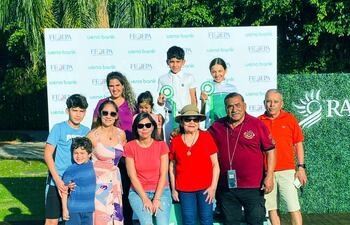 Mauricio Brizuela en lo alto. El jinete de La Fortaleza ganó la principal categoría de esta fecha.