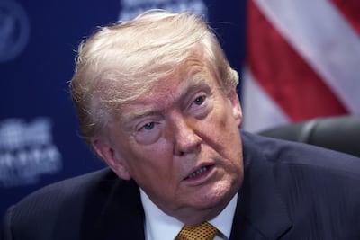 Donald Trump, presidente de los Estados Unidos.