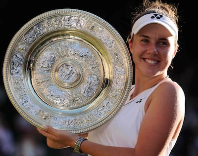 Linda Noskova, flamante campeona de Wimbledon 2026.