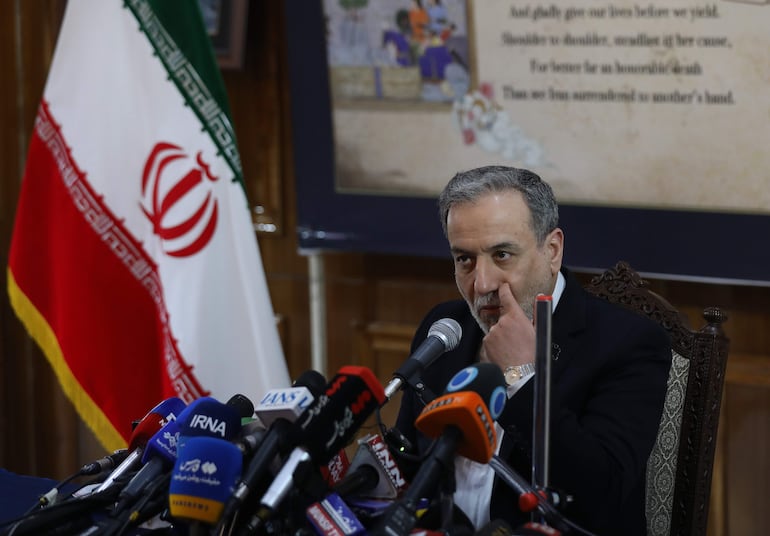Abbas Araghchi, ministro  de Exteriores de Irán.