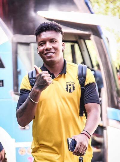 Jhon Jairo Sánchez (26 años), delantero ecuatoriano de Guaraní.
