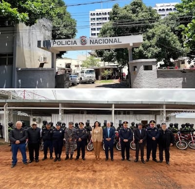 La Policía Motorizada pasó de ocupar un predio de la Fiscalía en Sajonia a un terreno bajo el Puente Héroes del Chaco que comparten con la Agrupación Lince.