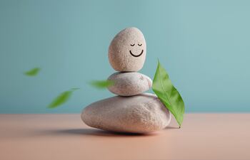 La paz y la armonía se pueden lograr a través de la meditación.