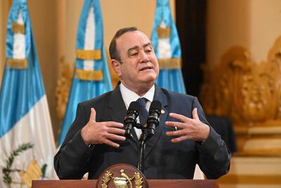 Estados Unidos sancionó al expresidente de Guatemala Alejandro Giammattei (2020-2024).