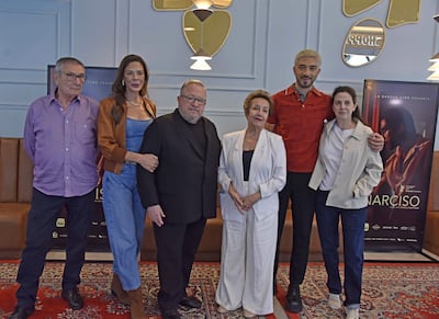 Arturo Fleitas, Belén Vierci, Manuel Cuenca, Margarita Irún, Diro Romero y Natalia Cálcena hablaron de sus experiencias en "Narciso".