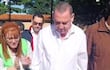 El senador Javier Zacarías Irún fue escrachado al momento de acudir a votar.