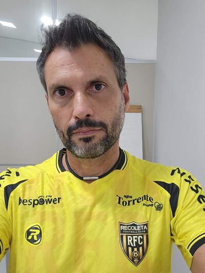 Luis Antonio Vidal Velázquez, presidente de Recoleta FC.