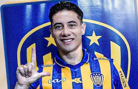 Óscar Ruiz (34 años), con la L de Luqueño, en el que cumplirá su segundo ciclo.