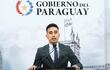 El viceministro de Economía y Planificación, Felipe González, hablando durante una rueda de prensa en Asunción (Paraguay). La Organización para la Cooperación y el Desarrollo Económico (OCDE) evaluará las políticas públicas de Paraguay durante un proceso que requiere hasta tres años de duración para considerar su solicitud de convertirse en miembro pleno, informó González.